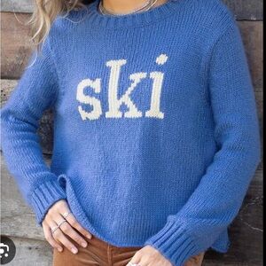 Wooden Ships SKI Sweater NWT